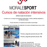 Cursos de natación intensivos