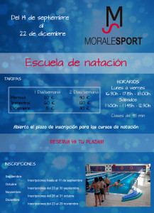 Cursos natacion septiembre 2015